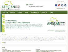 Tablet Screenshot of africanguaranteefund.com
